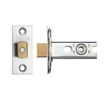 Zoo Hardware ZTDA Tubular Bathroom Deadbolt - Satin Stainless Steel