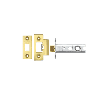 Zoo Heavy Duty Tubular Mortice Latch - PVD Satin Brass