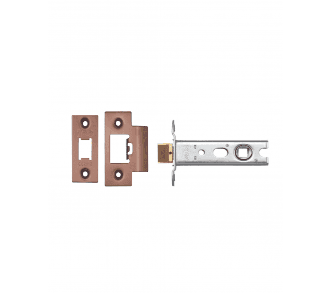 Zoo Heavy Duty Tubular Mortice Latch - PVD Satin Bronze