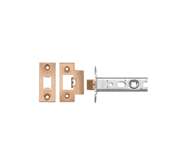 Zoo Heavy Duty Tubular Mortice Latch - Tuscan Rose Gold