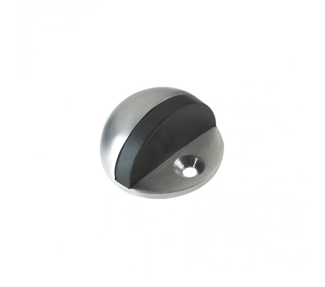 Zoo ZAS06B Satin Stainless Steel Oval Doorstop