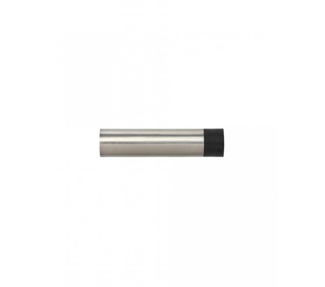 Zoo ZAS08B Cylinder Doorstop 74mm - Satin Stainless Steel
