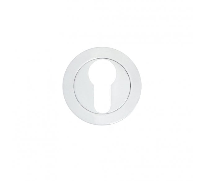 Zoo ZPA001-CP Euro Profile Escutcheon - Polished Chrome