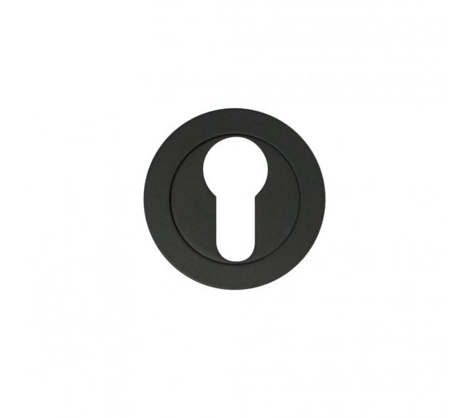 Zoo ZPA001-MB Euro Profile Escutcheon - Matt Black