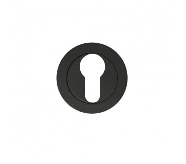 Zoo ZPA001-MB Euro Profile Escutcheon - Matt Black