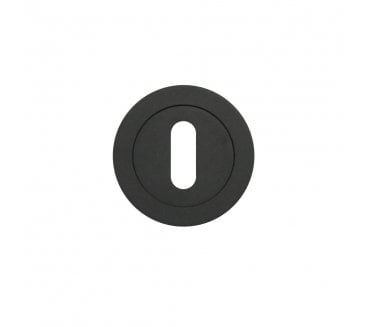 Zoo ZPA002-MB Standard Keyhole Escutcheon - Matt Black