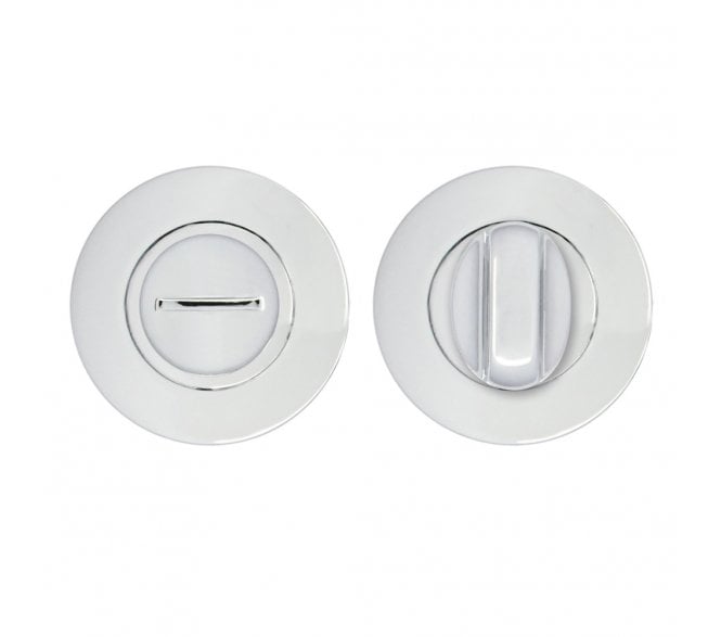 Zoo ZPA004-CP Bathroom Turn & Release Set - Polished Chrome