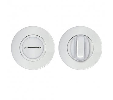Zoo ZPA004-CP Bathroom Turn & Release Set - Polished Chrome