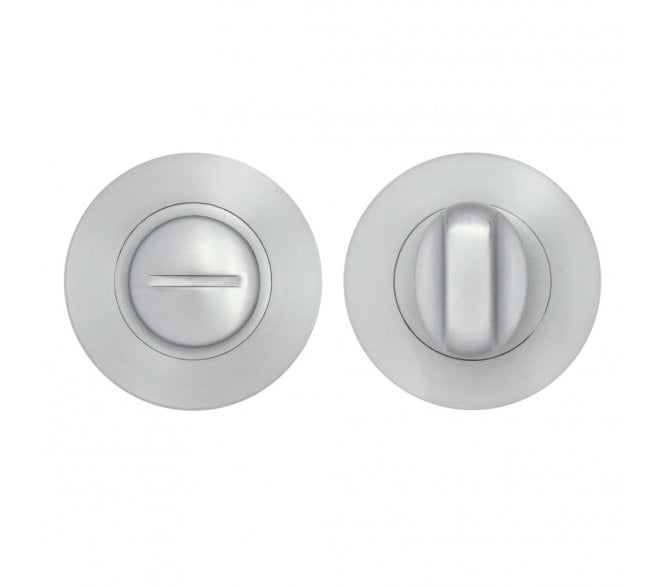 Zoo ZPA004-SC Bathroom Turn & Release Set - Satin Chrome