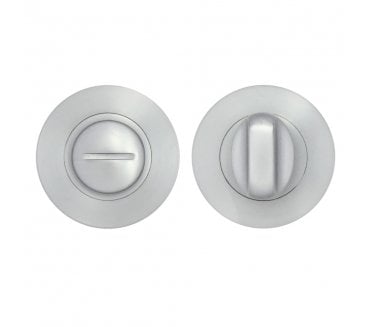 Zoo ZPA004-SC Bathroom Turn & Release Set - Satin Chrome