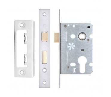 Zoo ZSC Euro Profile Mortice Sashlock Case - Polished Stainless Steel