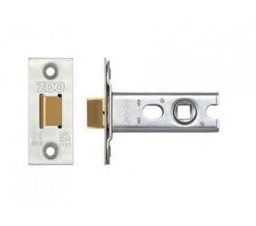 Zoo ZTLKA Heavy Duty Tubular Mortice Latch - Satin Stainless Steel